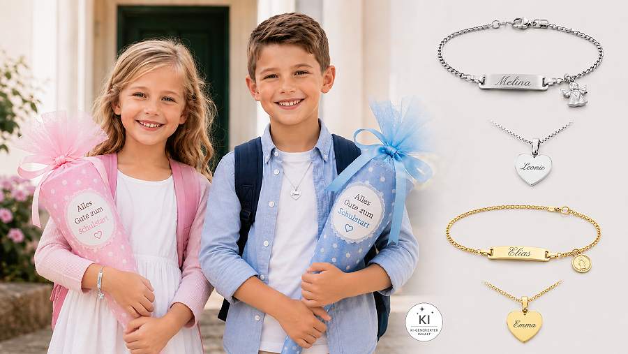 Schmuck zur Einschulung